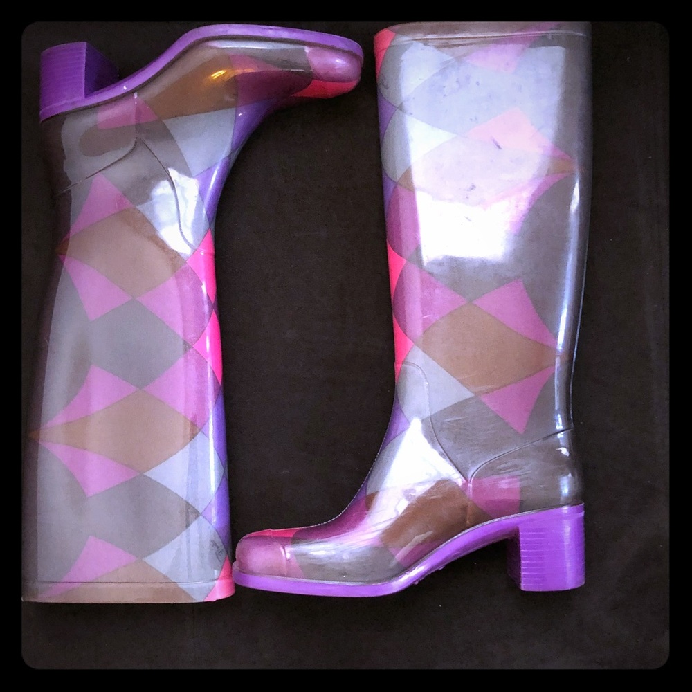 Emilio Pucci rain boots